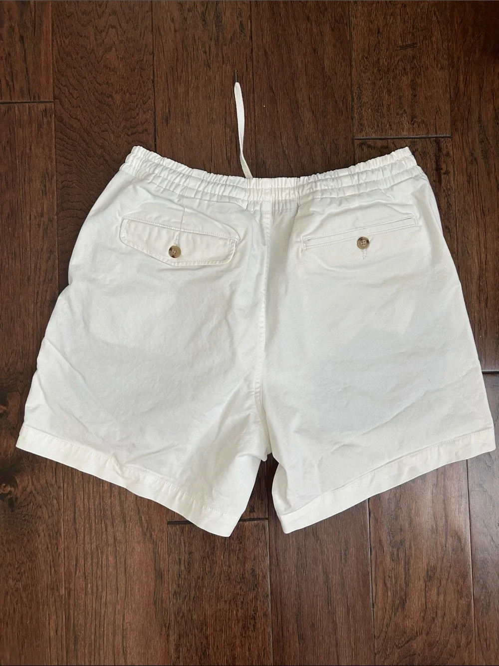 Polo by Ralph Lauren White Men’s Cotton size M Drawstring Shorts